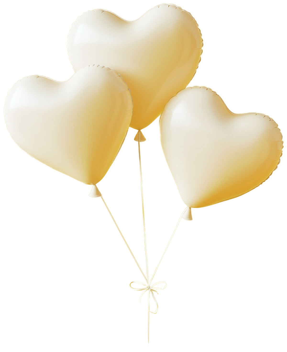 Herzförmige Ballons