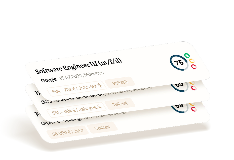 Gives job seekers valuable time back.