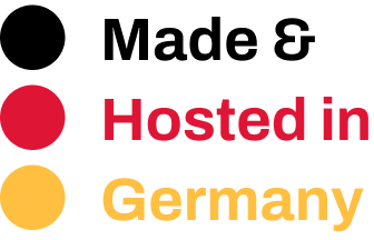 Made & hosted in Germany