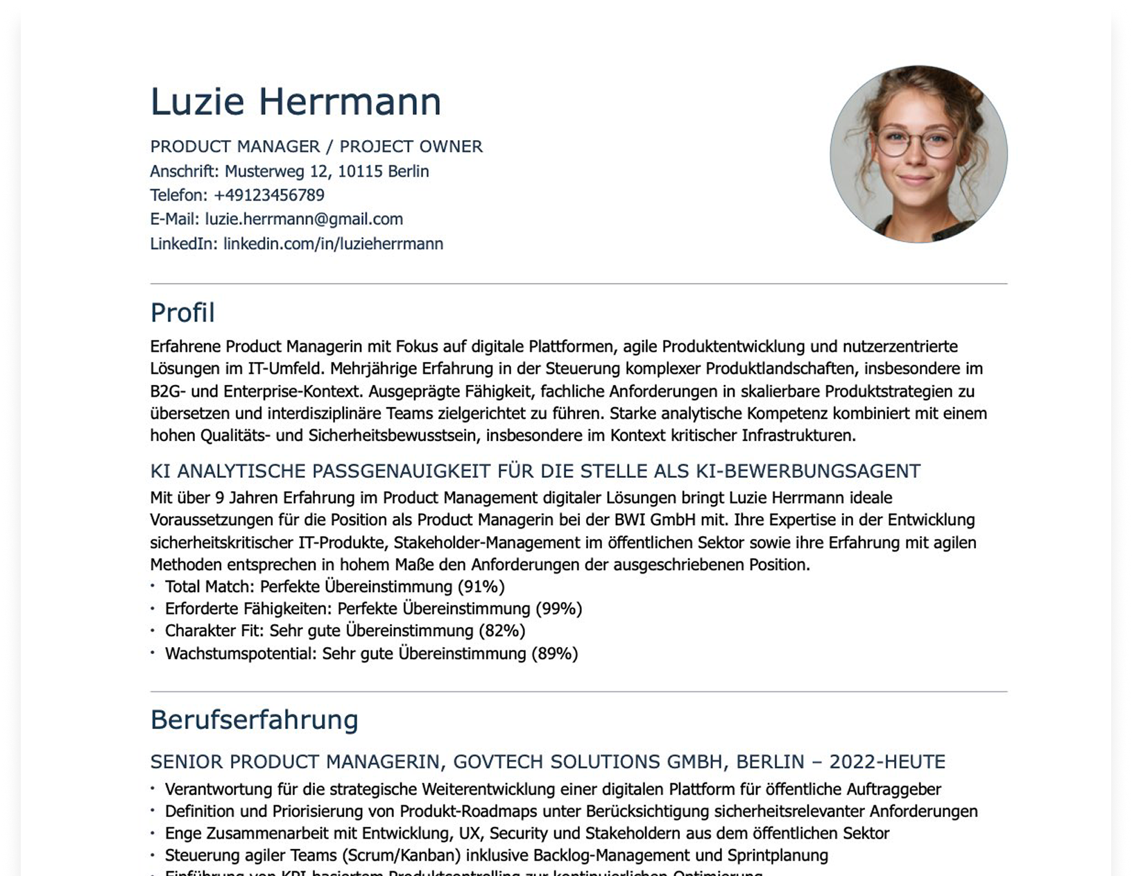 Product Manager (m/w/d) - AI Recruiting Platform