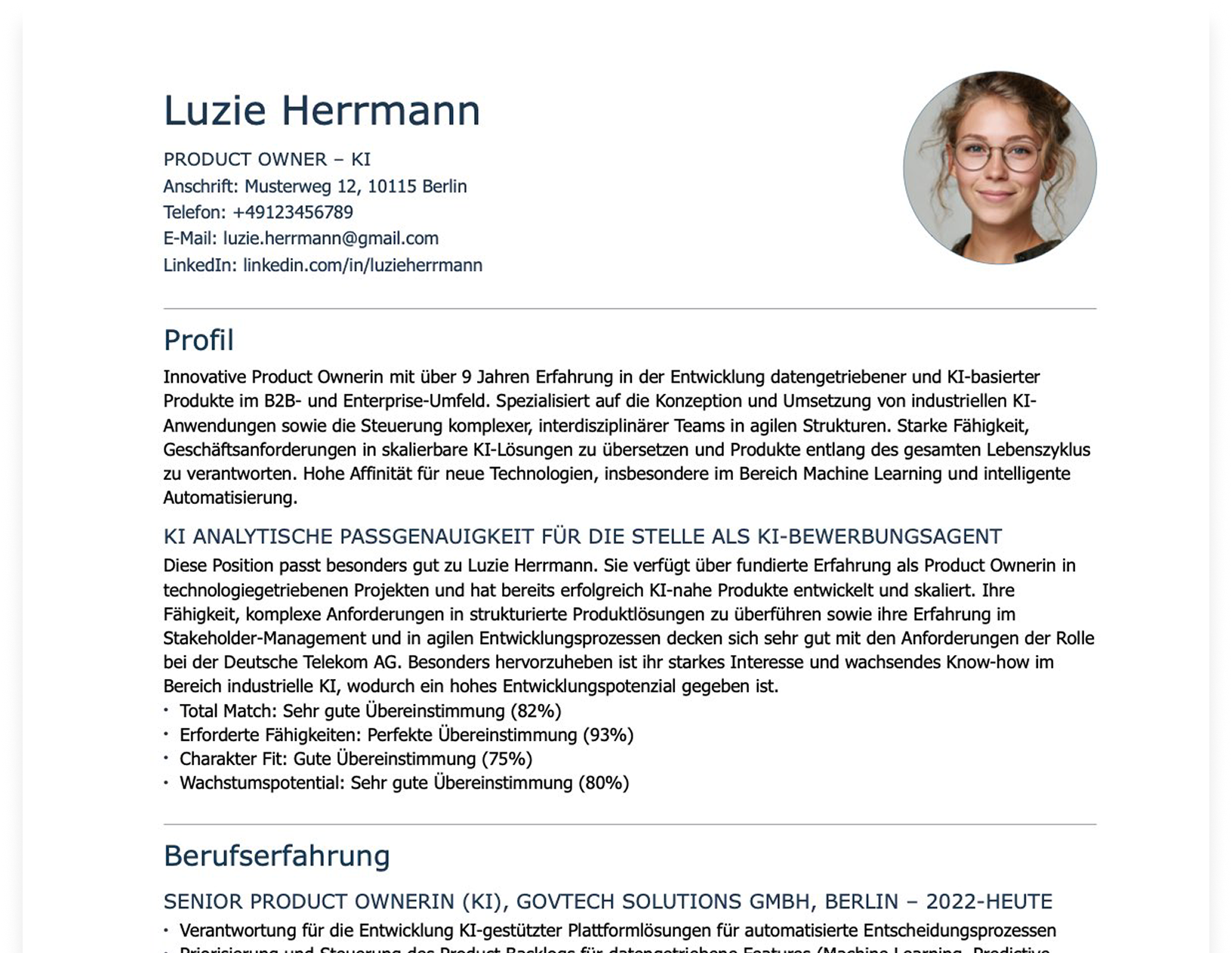 Project Owner / Product Owner - Industrielle KI